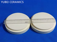 Ivory 99% Alumina Ceramic Round Plate , Alumina Ceramic Disk