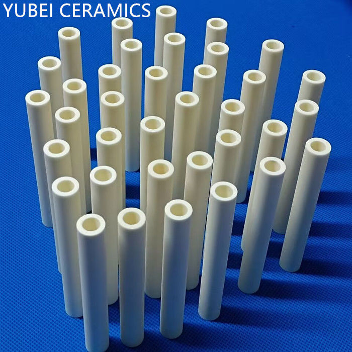 High Strength Alumina Ceramic Tubes 88HRA Temperature Resistance 1600℃
