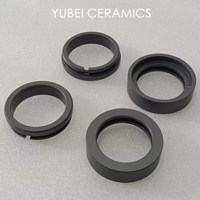 Anillos cerámicos de sic negro para aplicaciones de alta presión en equipos de procesamiento industrial